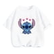 thumbnail image 5 of 2024 Camiseta Kawaii Lilo Stitch Ropa para Niños Anime Moda de Verano Camisetas para Niños Casual Manga Corta Bebé Niños Camionero, 5 of 5