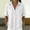 Clear, variant on Endives Women's Linen Shirt Short Sleeve Shirt Collared Blouse for Women Casual Button Down Shirt Beach Vacation Outfits Hawaiian Shirt for Women Beige M