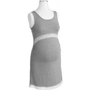 Moody Mama's - Maternity Nursing Chemise with Lace Trim