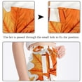 thumbnail image 3 of Maple Leaves Chic Chiffon Women's Beach Dress and Skirt Set for Sunny Days, 3 of 6