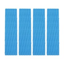 Moyitang 4Pcs Surfboard Traction Pads Deck for RV Canoe Stand up Paddleboard Light Blue