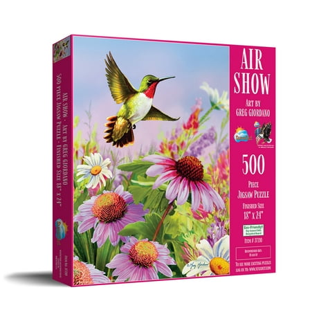 SUNSOUT INC - Air Show - 500 pc Jigsaw Puzzle by Artist: Giordano Studios - Finished Size 18" x 24" - MPN# 37210