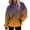 Yellow, variant on Scyoekwg Hoodies for Women Drop Shoulder Drawstring Hooded Sweatshirts with Pocket Loose Tops for Women Trendy Gradient Color Long Sleeve Dressy Casual Blouse Pullover (Yellow,M)