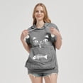 thumbnail image 2 of Pet Pouch Hoodie Shirt Short Sleeve Kitten Puppy Holder Thin Fall Hoodies Small Animal Carrier Sweatshirt for Women, 2 of 9