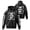 Black, variant on Toddler Boys Hoodies Drawstring Letter Print Kids Hooded Soft Pullover Sweatshirts Casual Fashion Clothes With Pocket Size 2-3T