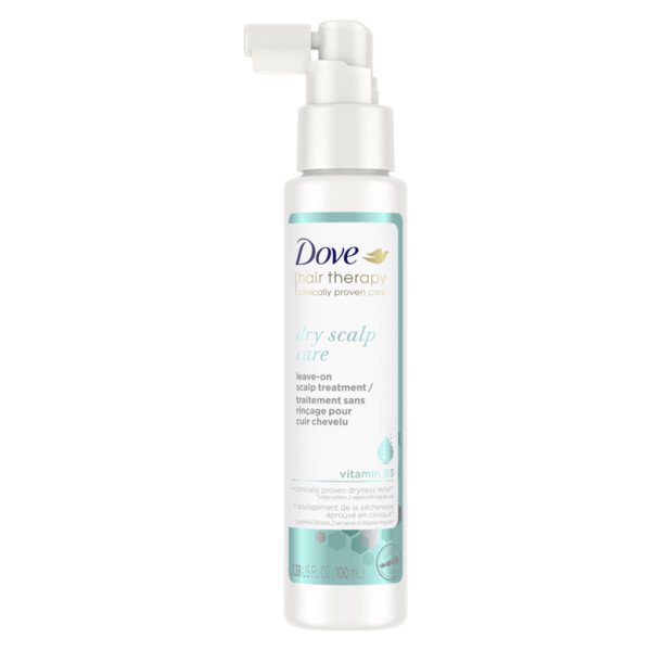 Dove Hair Therapy LeaveOn Scalp Treatment Dry Scalp Care, 3.38 fl oz