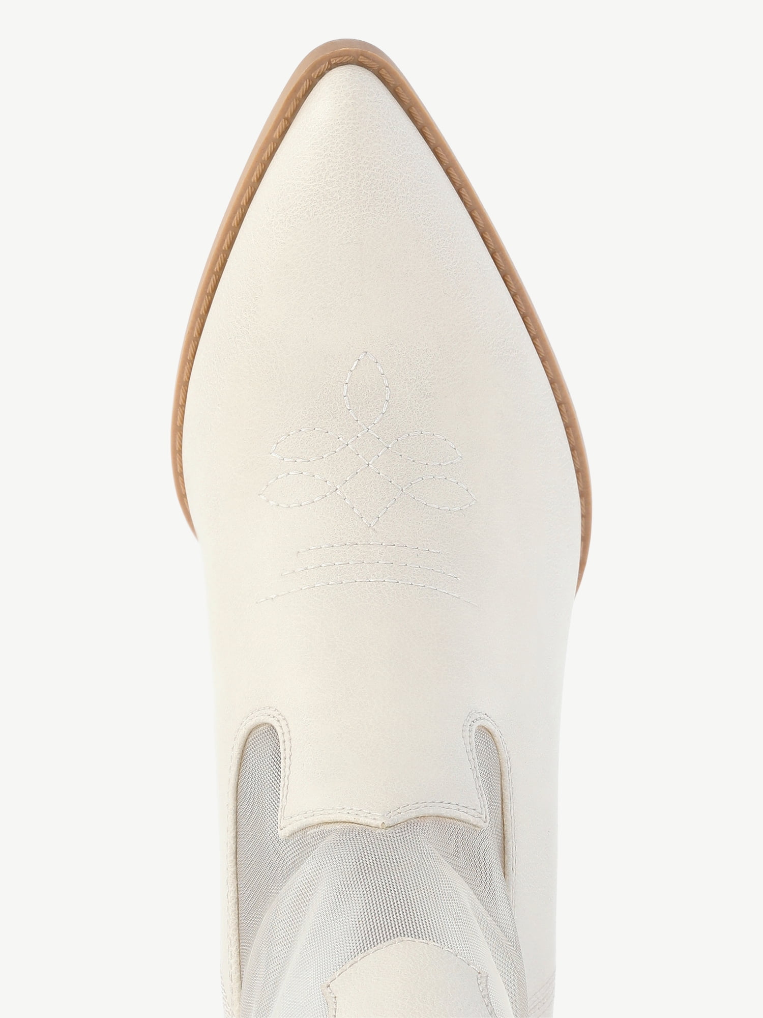 No Boundaries Women's Sheer Mesh Western Boots