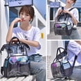 thumbnail image 2 of Yhmxh Sports and Outdoors PVC Large Capacity Transparent Backpack School Bag Beach Bag Bag A Backpack, 2 of 8