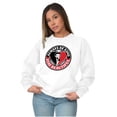 thumbnail image 3 of Betty Boop Always Be Kind Cute Women Crewneck Sweatshirt Brisco Brands S, 3 of 6
