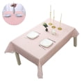 thumbnail image 2 of Laklulu Mantel a cuadros – Mantel cuadrado de PVC impermeable a prueba de aceite, manteles de mesa lavables para comedor/fiestas/vacaciones/interiores/exteriores, 2 of 6