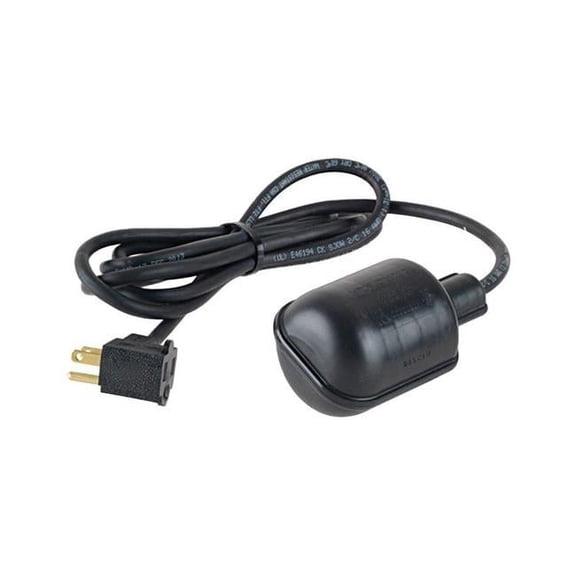 115V 1 by 2 HP Wayne Plastic Tethered Float Switch