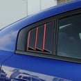 thumbnail image 1 of Red ABS Carbon Fiber Side Vent Window Cover for Dodge for Charger 2011-23-, 1 of 4
