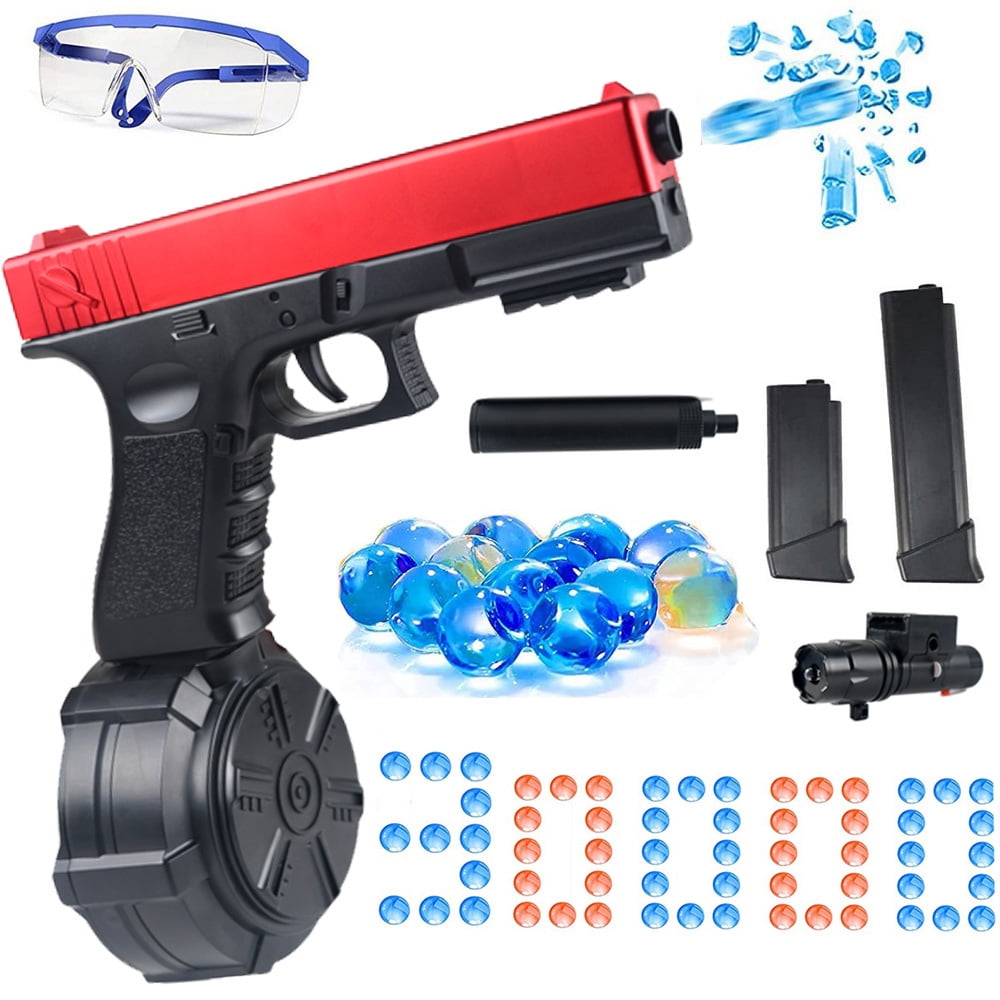 Buy Glock Gel Blaster Splatter Ball toy gun X2 with 30000 Water Bead