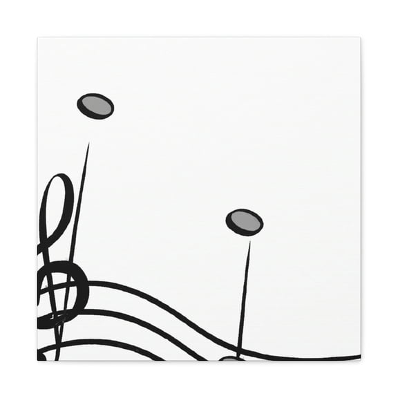 Music of Minimalism - Canvas