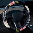 thumbnail image 2 of Swan 14.5 Inch Printing PVC Leather Car Wheel Cover Auto Accessories, 2 of 6