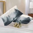 thumbnail image 3 of Outdoor Pillow Cover Watercolors Green Forest Set of 2 Waterproof Throw Pillowcases Mountain Sky Decorative Patio Furniture Pillows for Couch Garden Indoor & Outdoor Use, 3 of 9