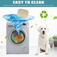 thumbnail image 5 of Colchoneta para dormir con refrigeración para mascotas, 70cm x 50cm, cojín para perro, cojín para gato, manta de cama fría, estera de seda de hielo, cojín de disipación de calor, 5 of 5