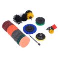 thumbnail image 2 of 37Pcs Drill Brush Power Scrubber 1/4in Hex Shank PP Cleaning Tool Attachment Set Kit, 2 of 5