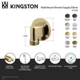 thumbnail image 4 of Kingston Brass K173M5 Trimscape Wall Mount Supply Elbow in Oil Rubbed Bronze, 4 of 5