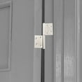 thumbnail image 6 of DRAFIDEEP 4Pcs Durable Hinges for Commercial Restroom Door Hinge Silver, 6 of 8