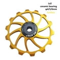 thumbnail image 3 of Rear Derailleur Mountain Bike Guide Roller Pulley Golden, 3 of 7