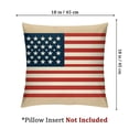thumbnail image 4 of nygtbtfer Pillow American Flag Star Cushion Cover Statue of Liberty Throw Pillow Covers for Home Sofa Outdoor Decor White, 4 of 7