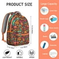 thumbnail image 6 of Dinosaur Print Work Backpack - Professional Yet Fun Design, Roomy Interior for Laptop & Supplies, Water-Resistant, 6 of 6