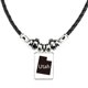 thumbnail image 1 of mapa de utah en los estados unidos de américa collar a mano colgante de cuerda de cuero Unbranded M, 1 of 3