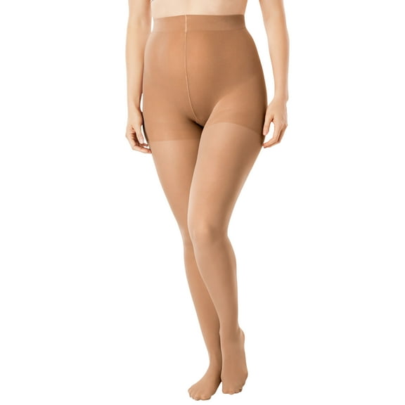 Comfort Choice Women's Plus Size 2-Pack Smoothing Tights