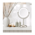 thumbnail image 2 of Espejo Doble Cara 22 Cm 1x Aumento 10x C/ Luz Led DORADO, 2 of 5