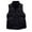 Black, variant on IROINNID Women's Puffer Vest Stand Collar Solid Color Sleeveless Warm Pocket Vest Coat Short Winter Zipper Outerwear, Beige
