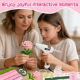 thumbnail image 2 of Natonhi 500 Pcs Thick Pipe Cleaners for DIY Flowers & Crafts – 5 Colors Chenille Stems with Glue Guns & Tape Measure – Perfect for Family Fun & Creativity, Holiday & Room Decorations, 2 of 8
