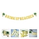 thumbnail image 1 of GAXIRE 1Ud Banner Glitter Dorado Para De Fiesta Tropical Y Fiesta En, 1 of 8