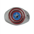 thumbnail image 5 of Marvel Men's Stainless Steel Shield Logo Ring, 5 of 5