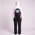 thumbnail image 3 of Superhero Cosplay Full Zip Mask Hoodie, Spider Web Print Sweatshirt for Boys Halloween Fancy Dress Party Cosplay, 3 of 5