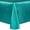 Blue, variant on Ultimate Textile Reversible Shantung Satin - Majestic 60 x 144-Inch Oval Tablecloth Emerald Green