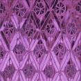 thumbnail image 1 of Ahgly Company Indoor Square Patterned Dark Magenta Purple Area Rugs, 5' Square, 1 of 6