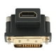 thumbnail image 1 of Interfaz multimedia HD a convertidor DVI Codo superior de 90° Convertidor de monitor hembra a macho, 1 of 14