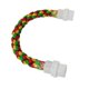 thumbnail image 5 of Accesorio de jaula para percha de cuerda para pájaros, juguete masticable portátil y flexible para mascotas, cuerda de escalada para 30 centímetros, 5 of 9