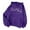 v-121Dark Purple681, variant on Sweatshirts Women Los Angeles California Vintage Letter Print Pullover Hoodie Casual Drawstring Sweatshirt with Pocket Long Sleeve Oversized Breathable Tops Streetwear