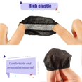 thumbnail image 3 of Fundas desechables para auriculares, 100 unidades, negras, 3 of 6