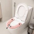 thumbnail image 4 of Birdeem Toilet Seat Cover for Bathroom,Warm and Soft Elastic Toilet Cushion with Handle,Easy To Install and Machine Washable for All Season Use,Perfect for Home Comfort, 4 of 8