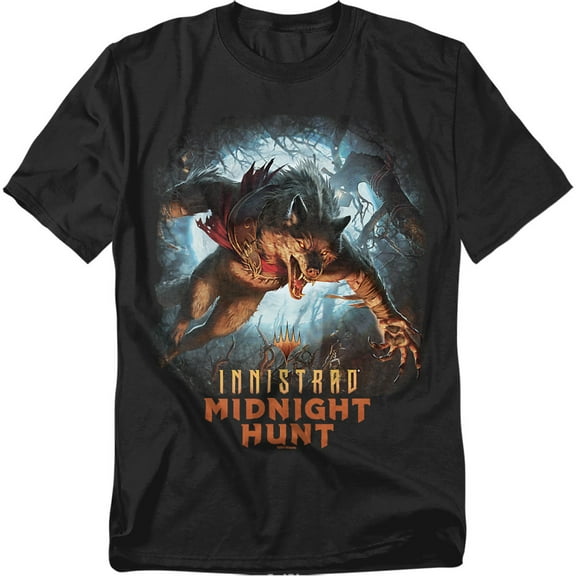 Magic The Gathering T-Shirt Leaping Wolf Unisex Graphic Tee For Men & Women