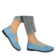 thumbnail image 4 of CAIXAI Low Top Walking Shoes Wide Toe Box Sneakers Women Casual Mesh Knitted Womens Sneakers Size 8 Non- Sole Arch Support Womens Mary Jane Shoes Hands Free Workout Gym Shoes, 4 of 7