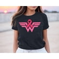 thumbnail image 5 of VILOVE Women Breast Cancer Shirt Pink Ribbon Breast Cancer Awareness T-Shirts Casual Short Sleeve Tops, 5 of 6