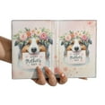 thumbnail image 3 of Happy Mother's Day Australian Shepherd with Flower Crown Travel Passport Wallet Aussie Dog Lover Gifts PU Leather Passport Holder Cover - 13004, 3 of 5