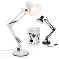 thumbnail image 1 of Retro Work Lamp Reading Lamp Flexible Desk Table Bedside Lamp Metal Swing Arm Architect Lamp With Free Led Bulb, 1 of 6