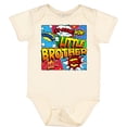 thumbnail image 3 of Inktastic Little Brother Comic Book Boys Baby Bodysuit, 3 of 5
