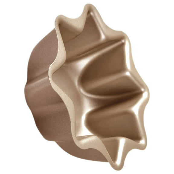 BESTYASH Golden Octagonal Cake Tin Baking Supply Oven Safe with Nonstick Bottom for Effortless Home Baking