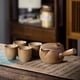 thumbnail image 1 of Tetera de cerámica, tetera de arcilla japonesa con mango lateral, tetera con taza de té para Picnic, regalo para del té, Camping, Hotel, perfecl Tetera de la casa, 1 of 8